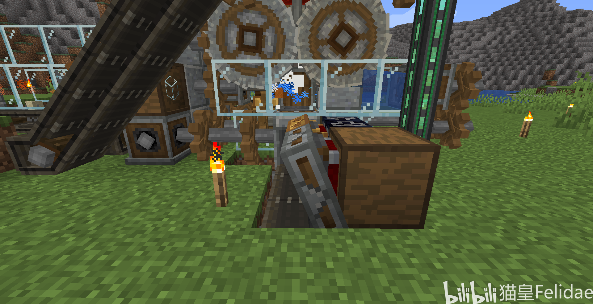 16.5/机械/热力】我的世界minecraft玻璃金粒一体