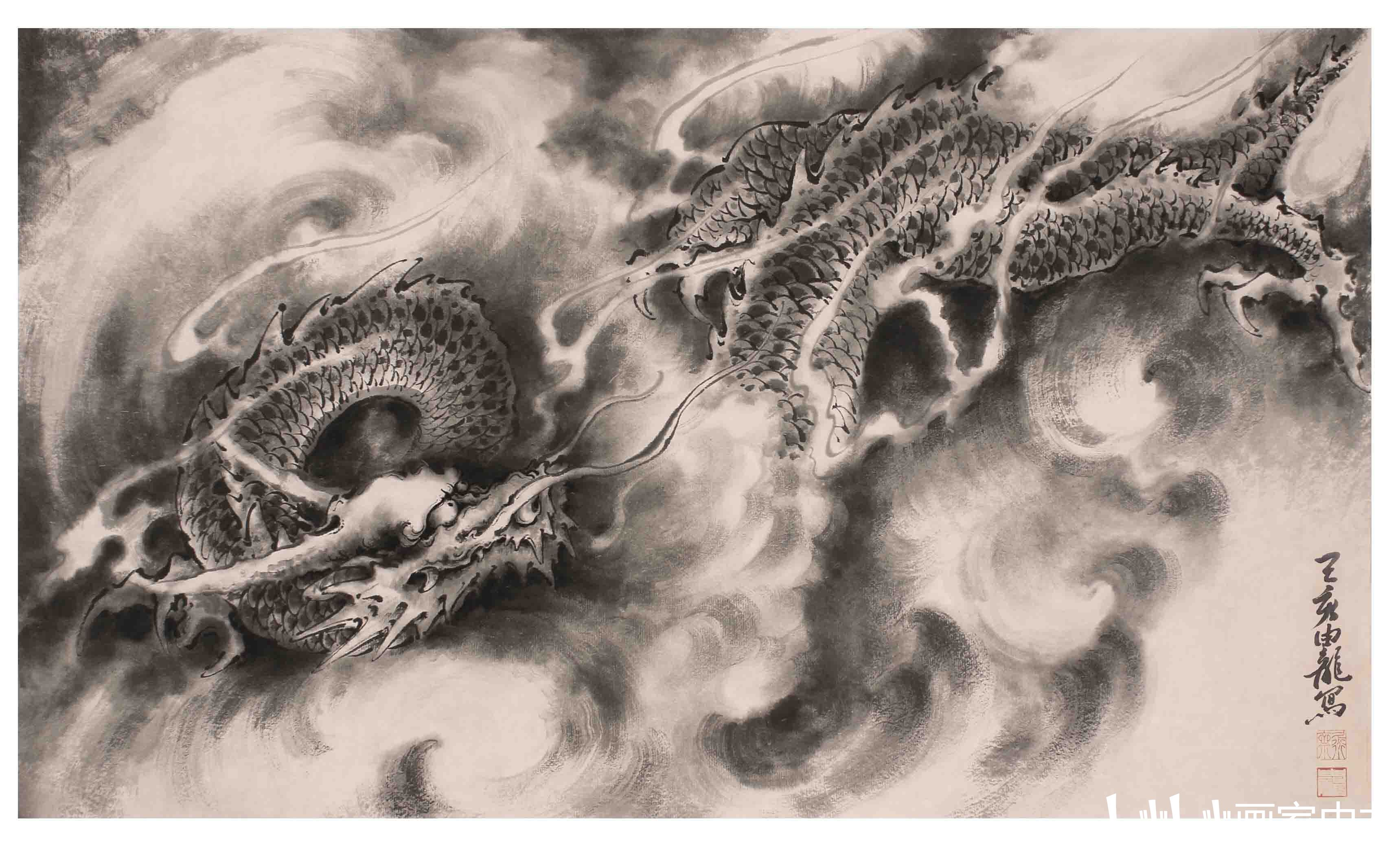 画家由龙——专注龙图案绘画和龙纹雕刻设计研究