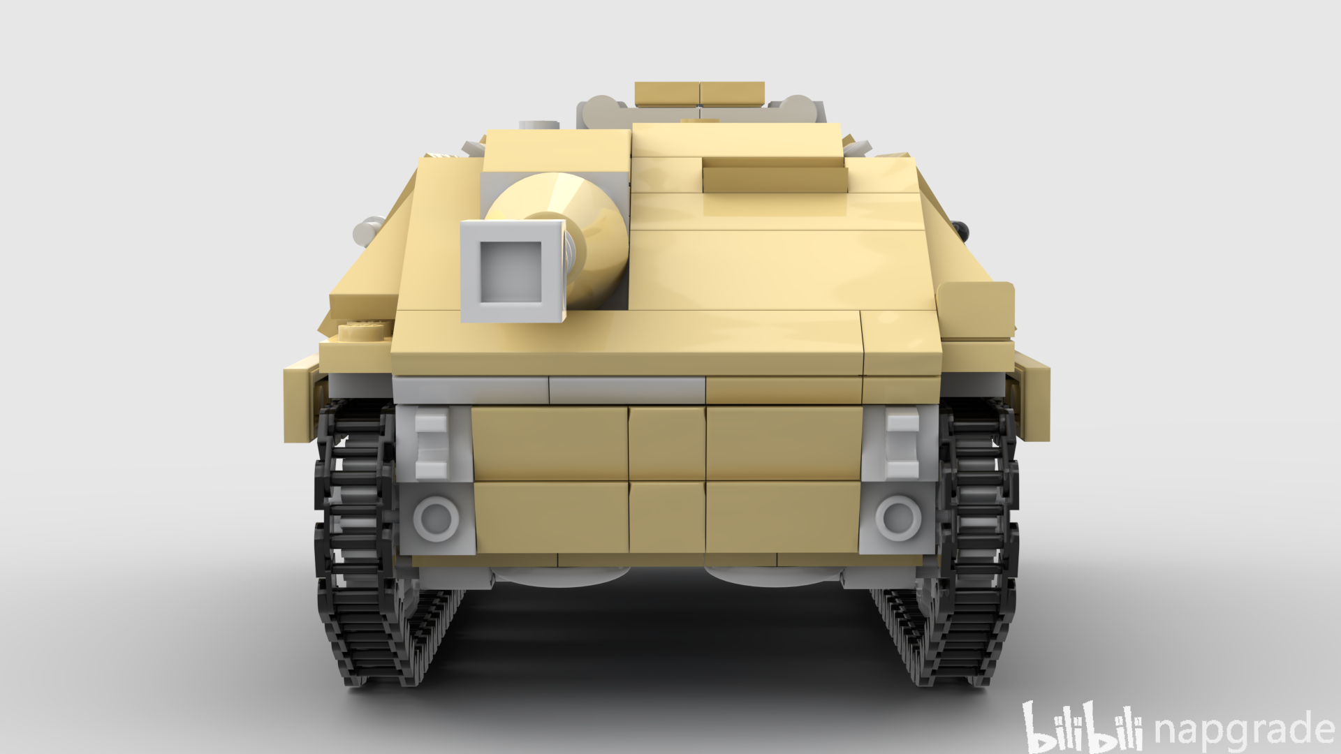 【乐高moc】jagdpanzer 38t hetzer 追猎者坦克歼击车