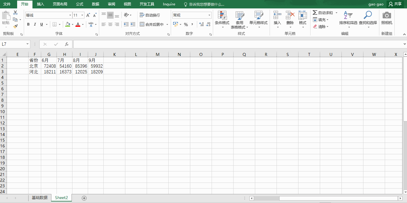 excel-迷你图,切片器,日程表