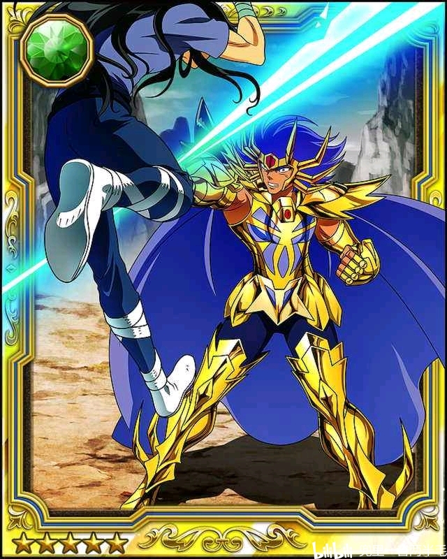 圣斗士星矢角色主题图片-黄金圣斗士巨蟹座-迪斯马斯克