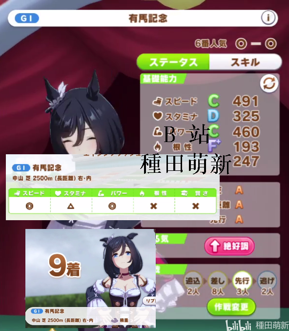 赛马娘:【闪耀荣进】萌新育成图解