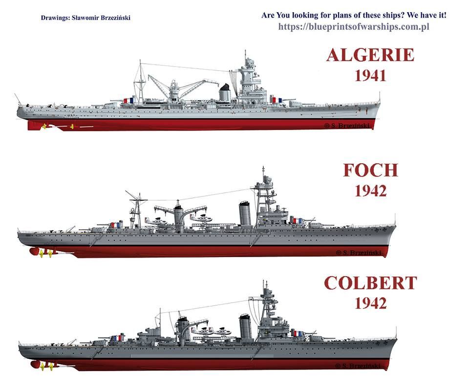 造船史回顾:最强条约重巡?——法国重巡洋舰阿尔及利亚号