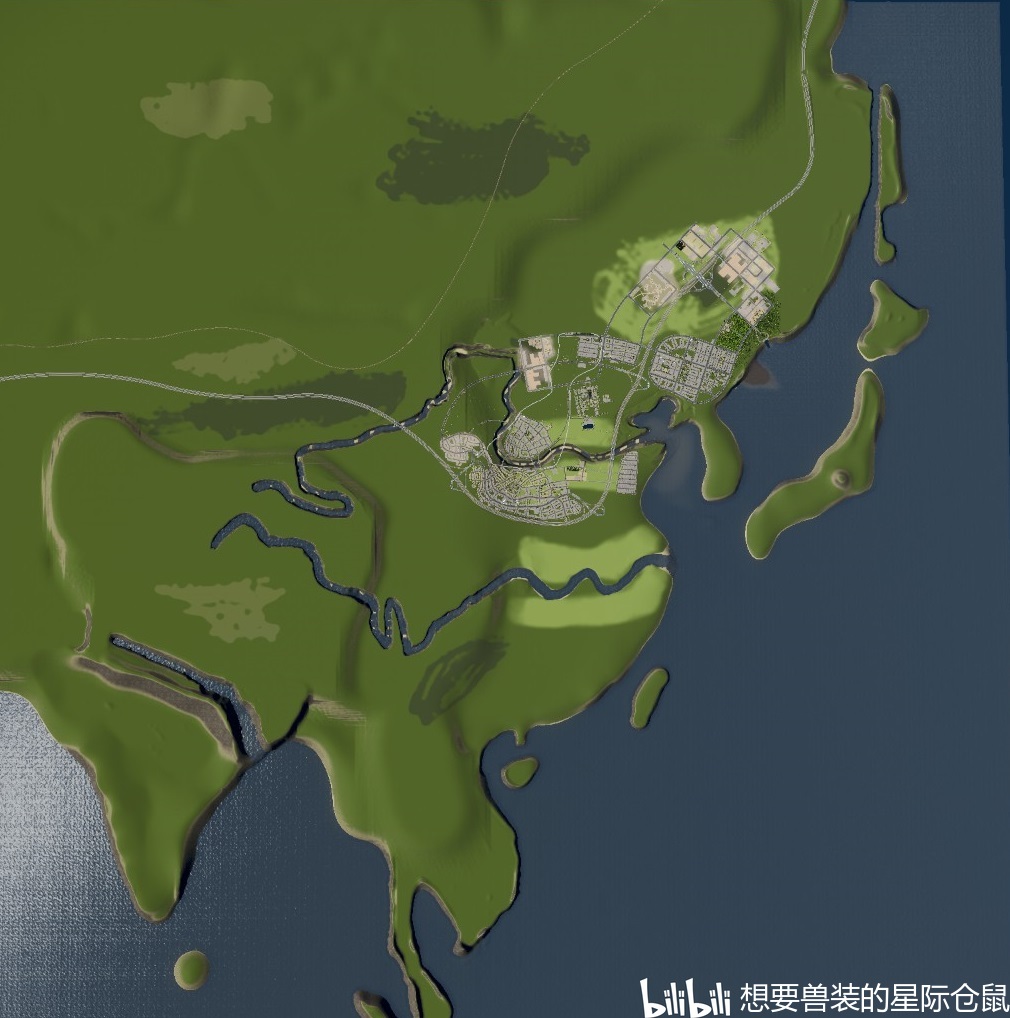 都市天际线自制自用地图工坊链接分享