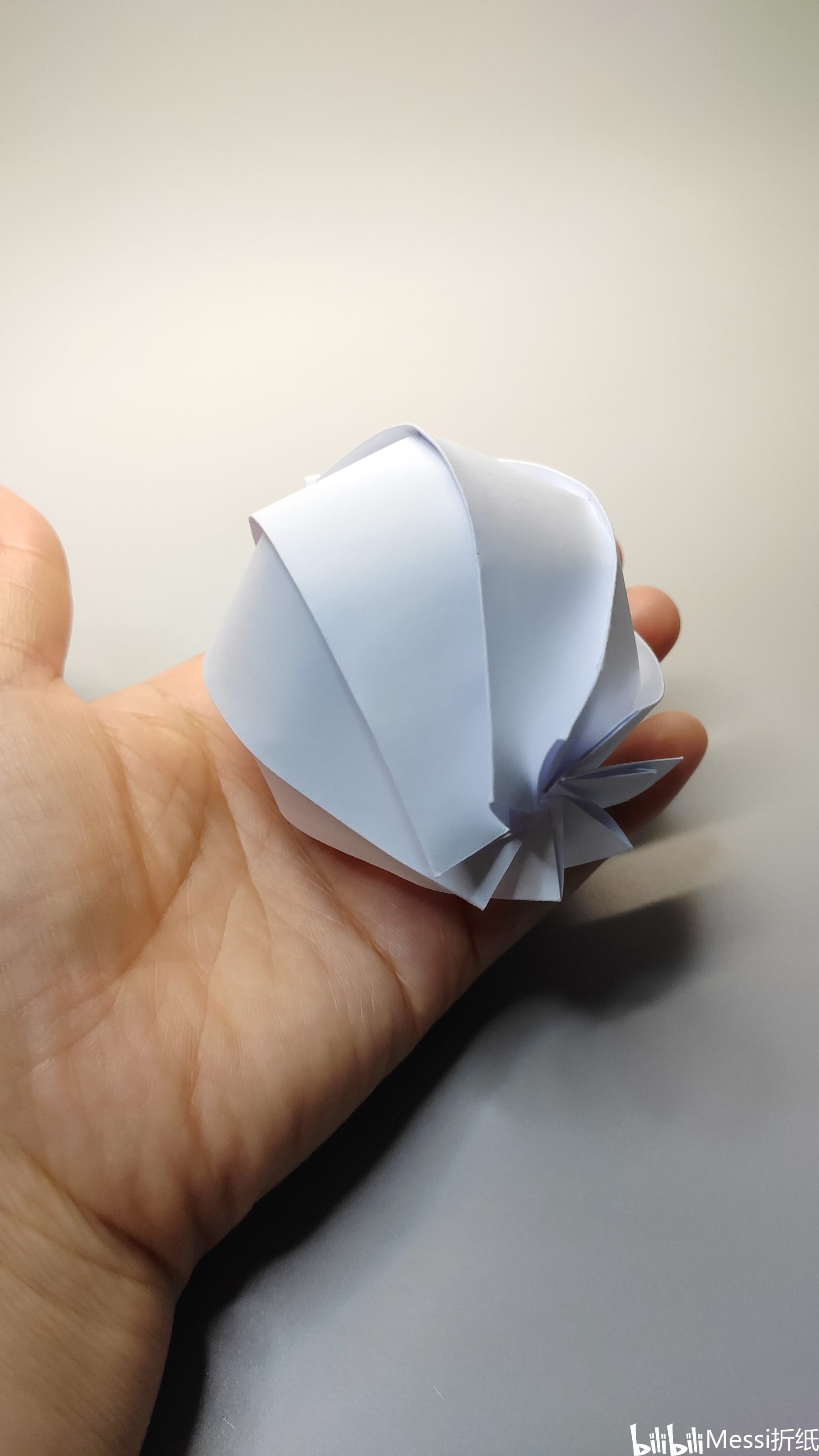 弧线立体折纸——八瓣球体