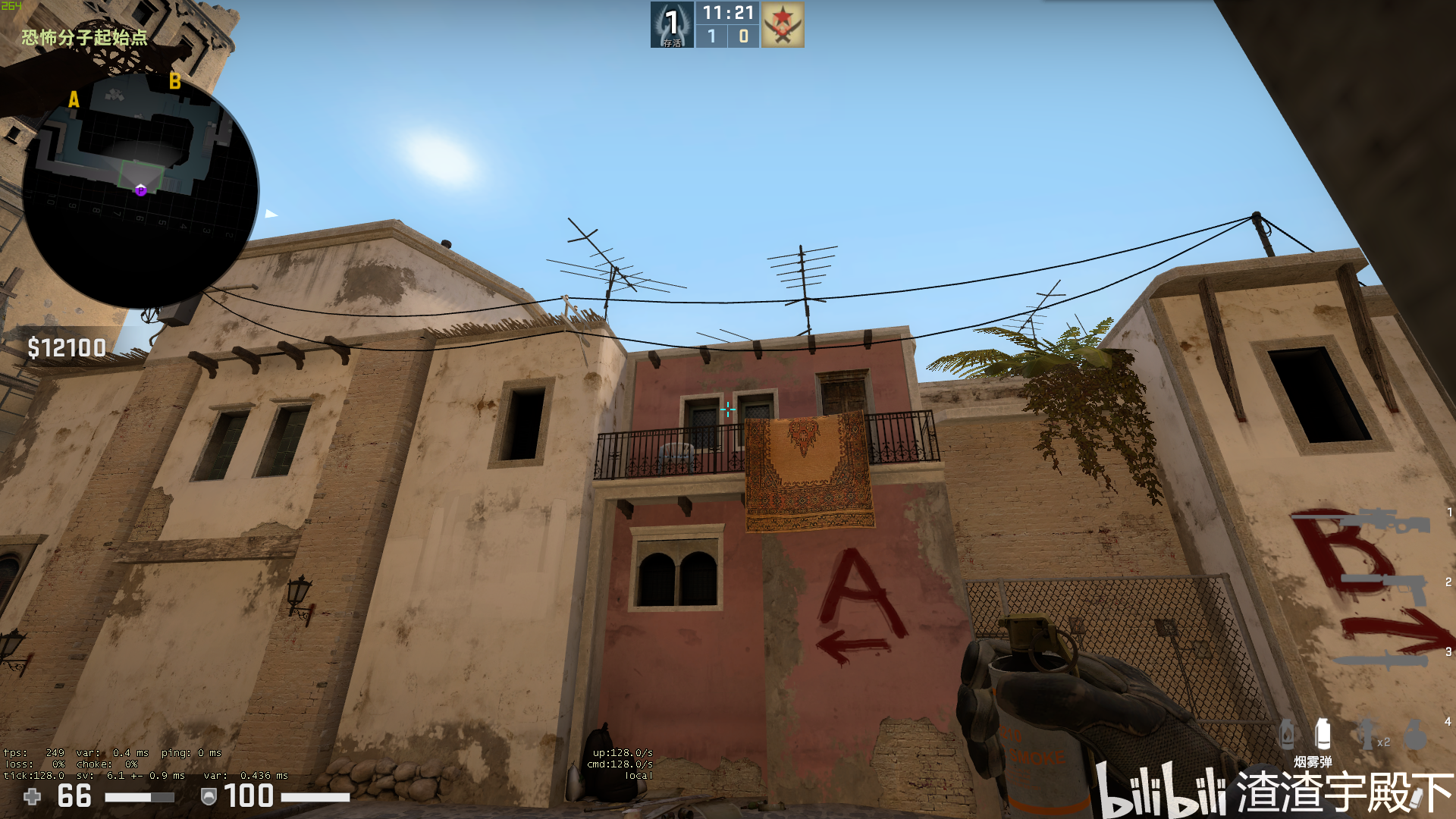csgo mirage-荒漠迷城 道具整理(1)