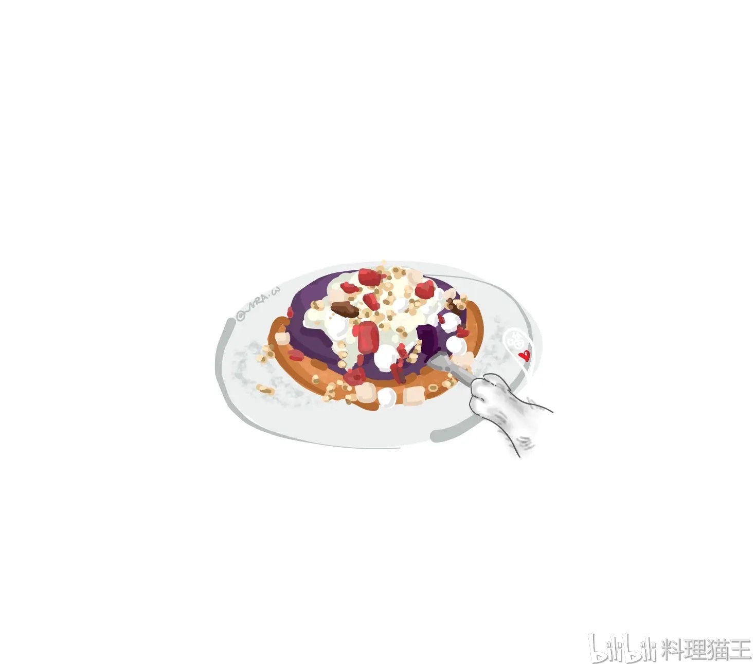 料理猫王我的粉丝真是多才多艺没错说的就是你