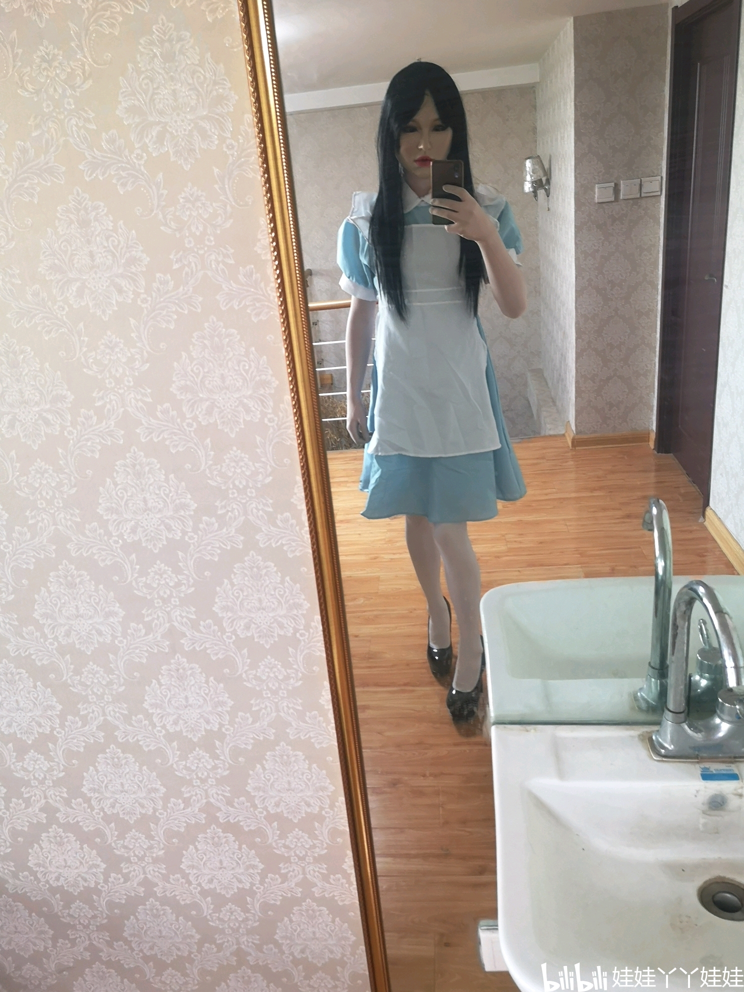 伪娘穿女仆装,戴mask是什么体验
