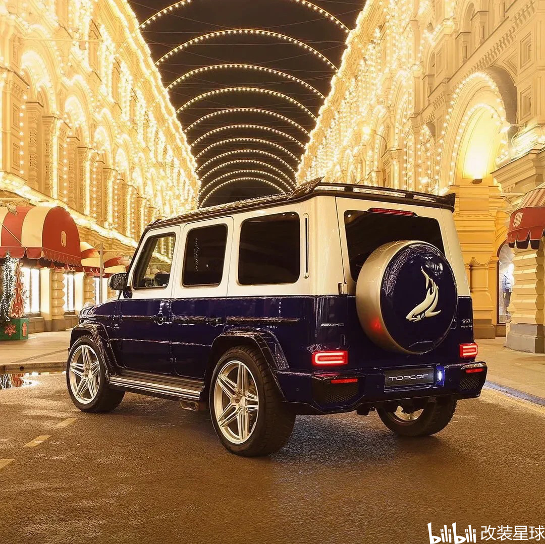 b标的奔驰大g太low了现在流行鲨鱼标