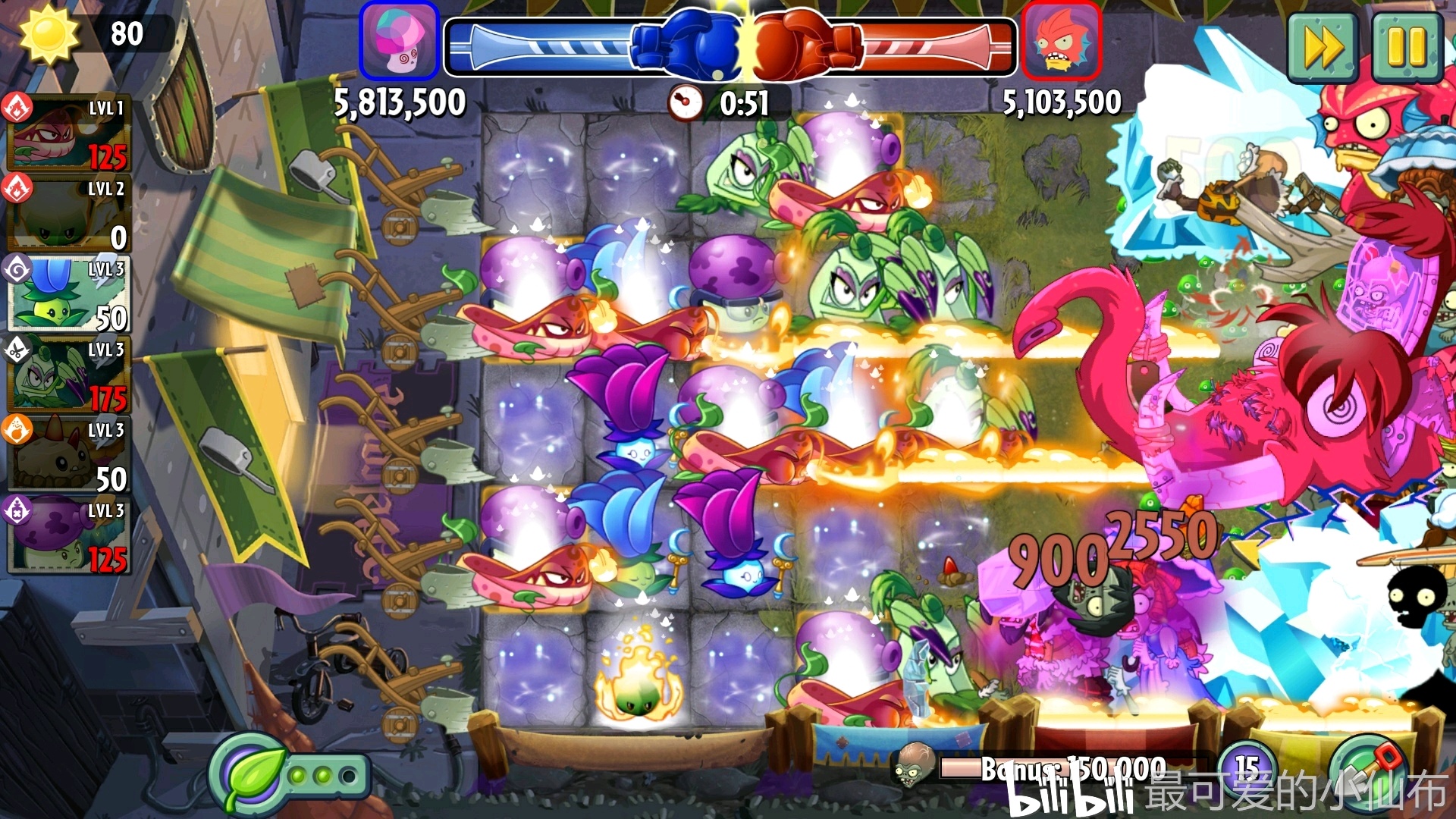 pvz2每周arena竞技场分析(12)葬火藤蔓和猛犸象僵王