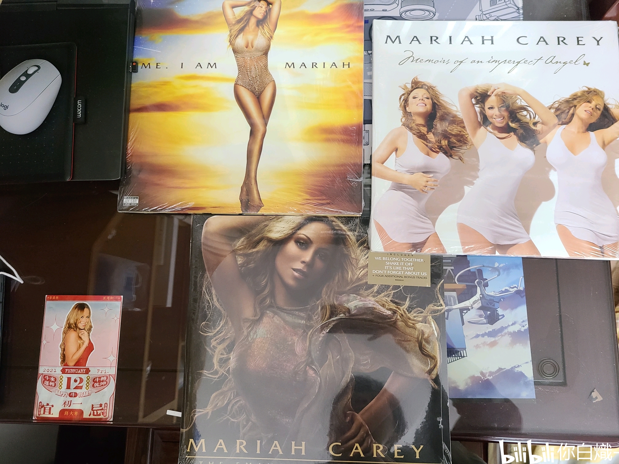 mariahcarey15张录音室专辑黑胶开箱