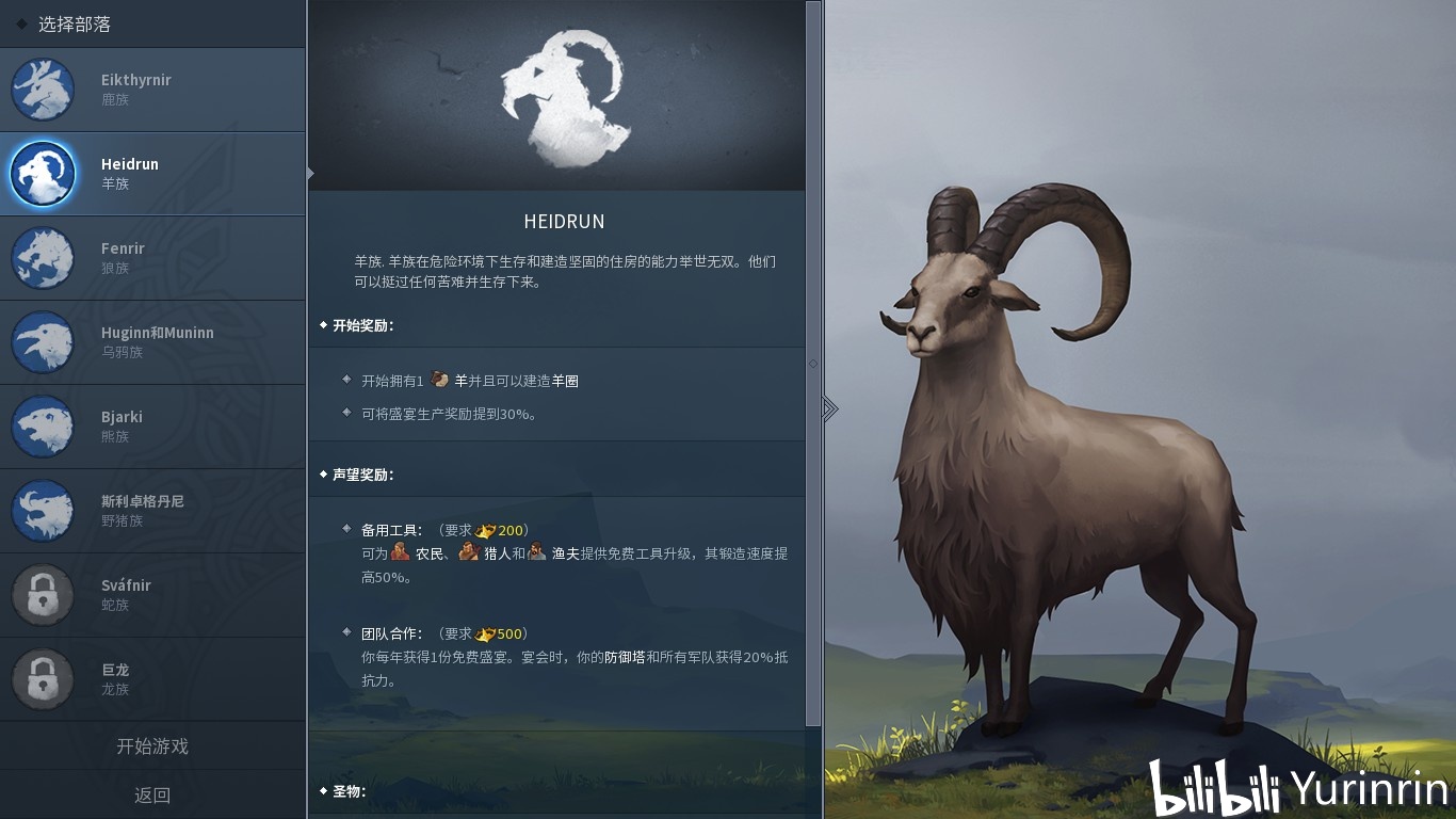 《northgard(北境之地)》——一款混合了4x游戏特征的