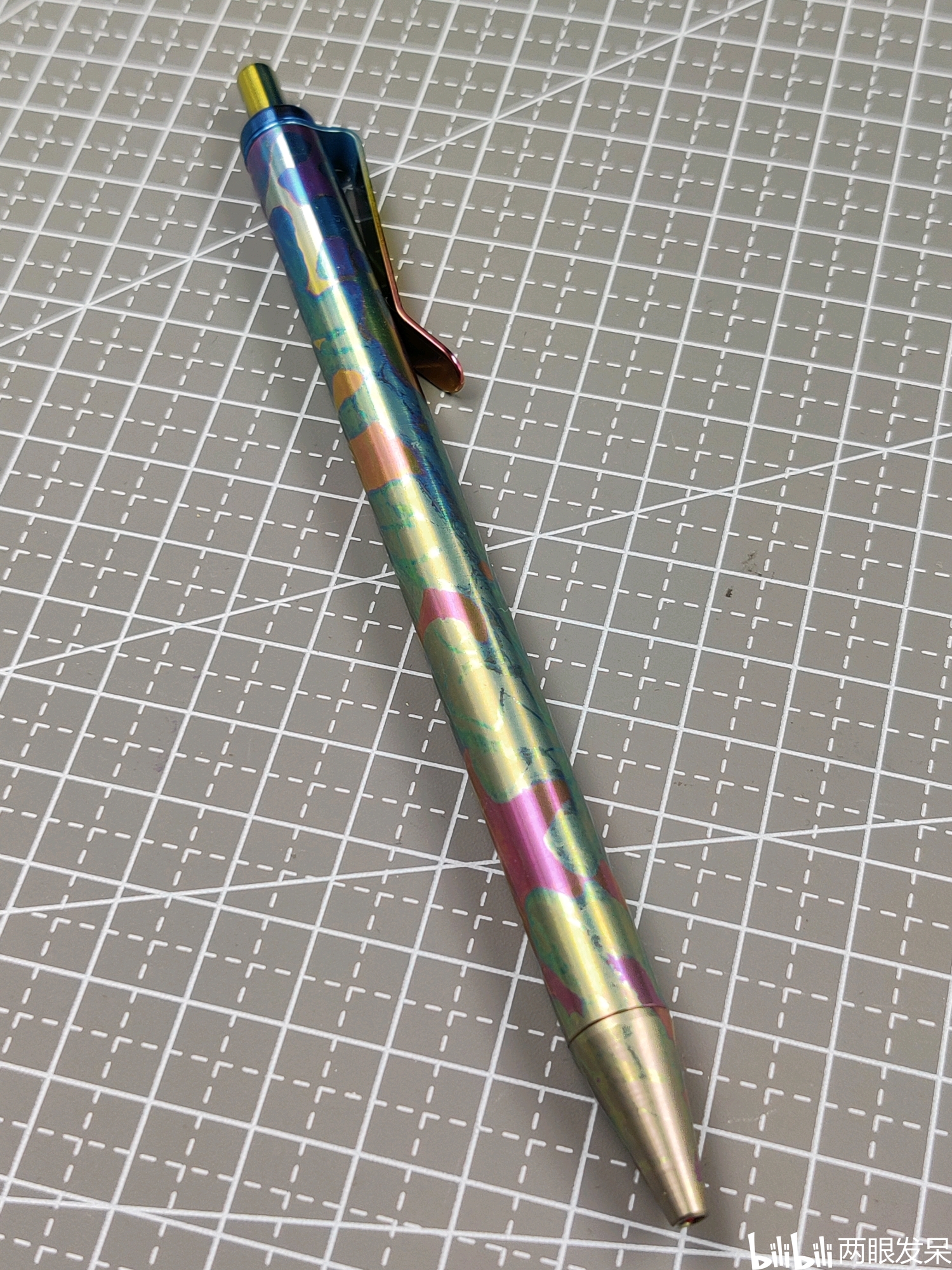 渐变色钛合金笔