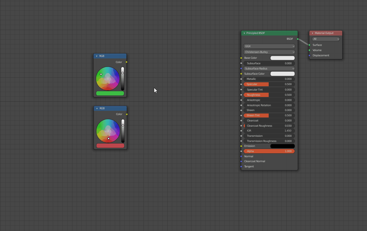 blender高效节点操作动图