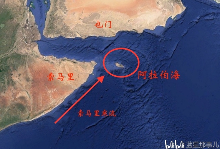 索马里洋流是季风洋流,季风风向直接影响洋流性质;夏季是高纬流向低纬