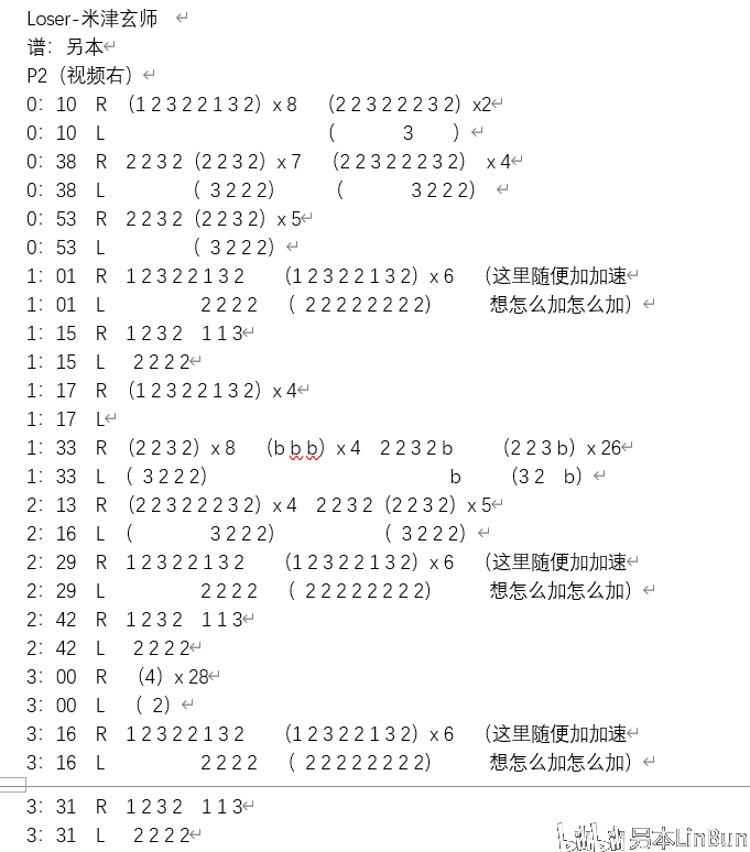 【另本】loser-米津玄师 penbeat双人谱