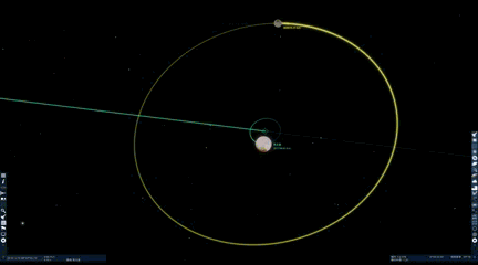 冥王星与冥卫一相互锁定