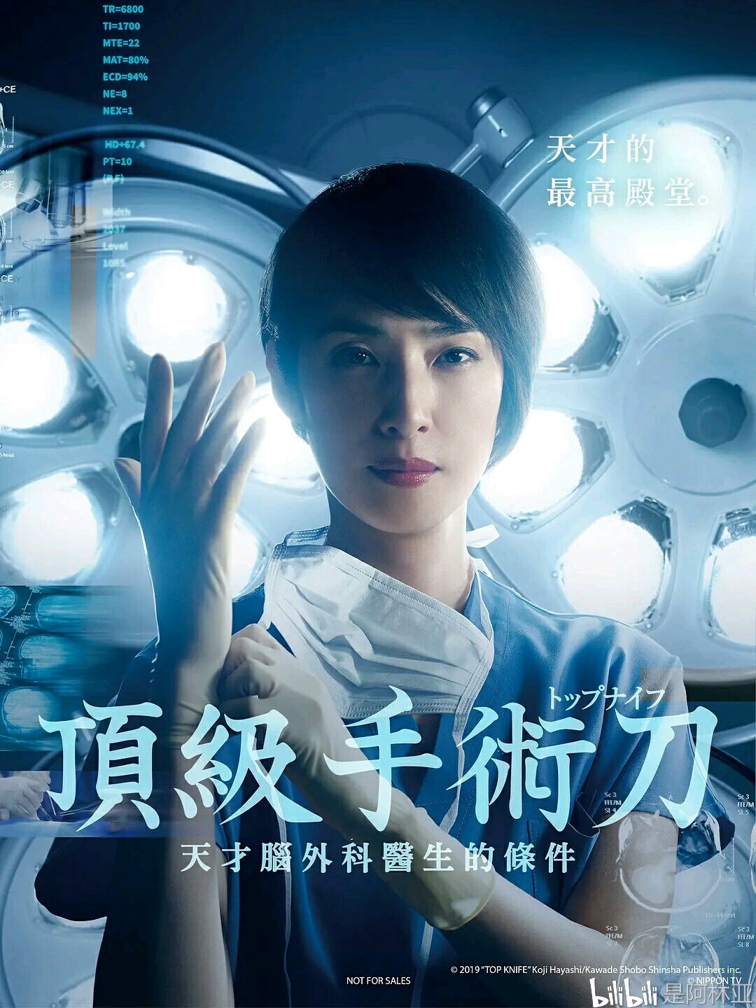 由《code blue》,《医龙》同款编剧打造,天海佑希主演