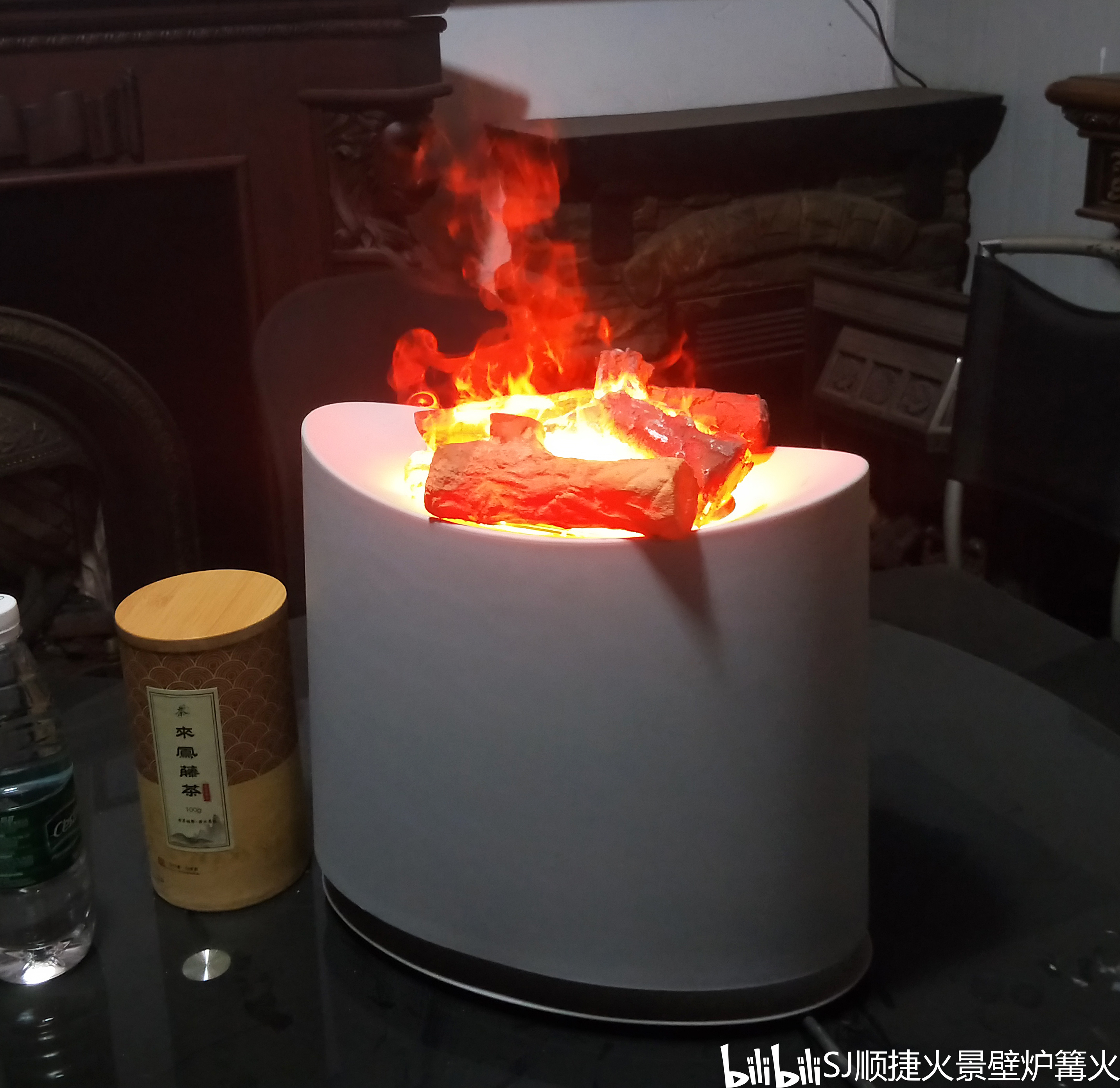 11种迷你小壁炉sj品牌火盆餐厅休息区茶几酒吧桌面台式小火炉插墙火把