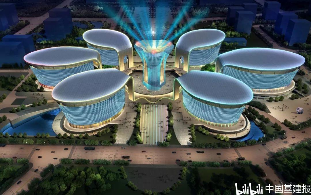 乌鲁木齐新地标建筑即将展现,六大文化设施如雪莲盛开
