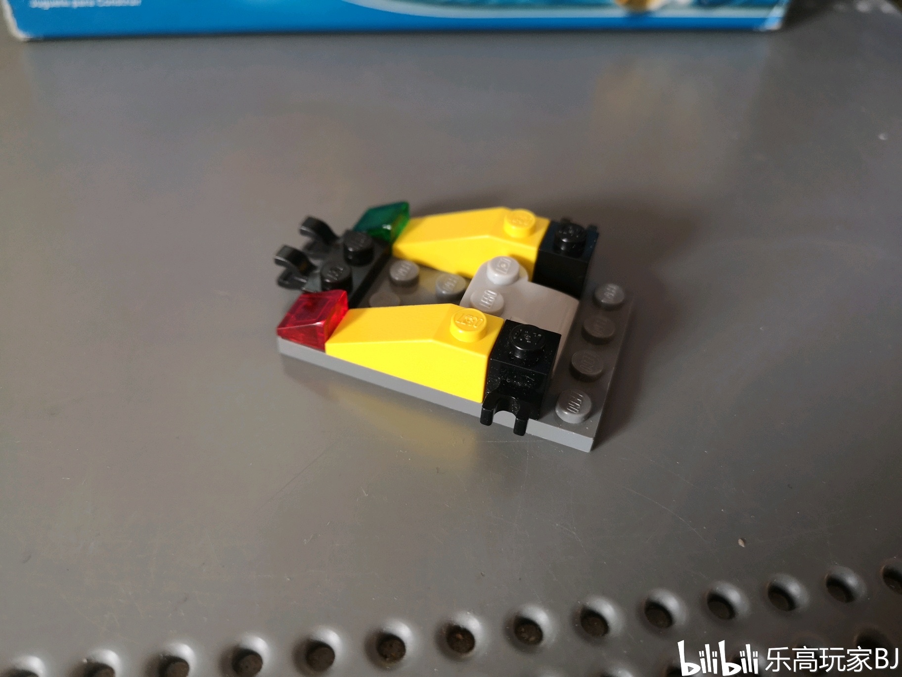 【玩家评测】乐高 lego 城市系列 2230 直升机与筏船 航空限定