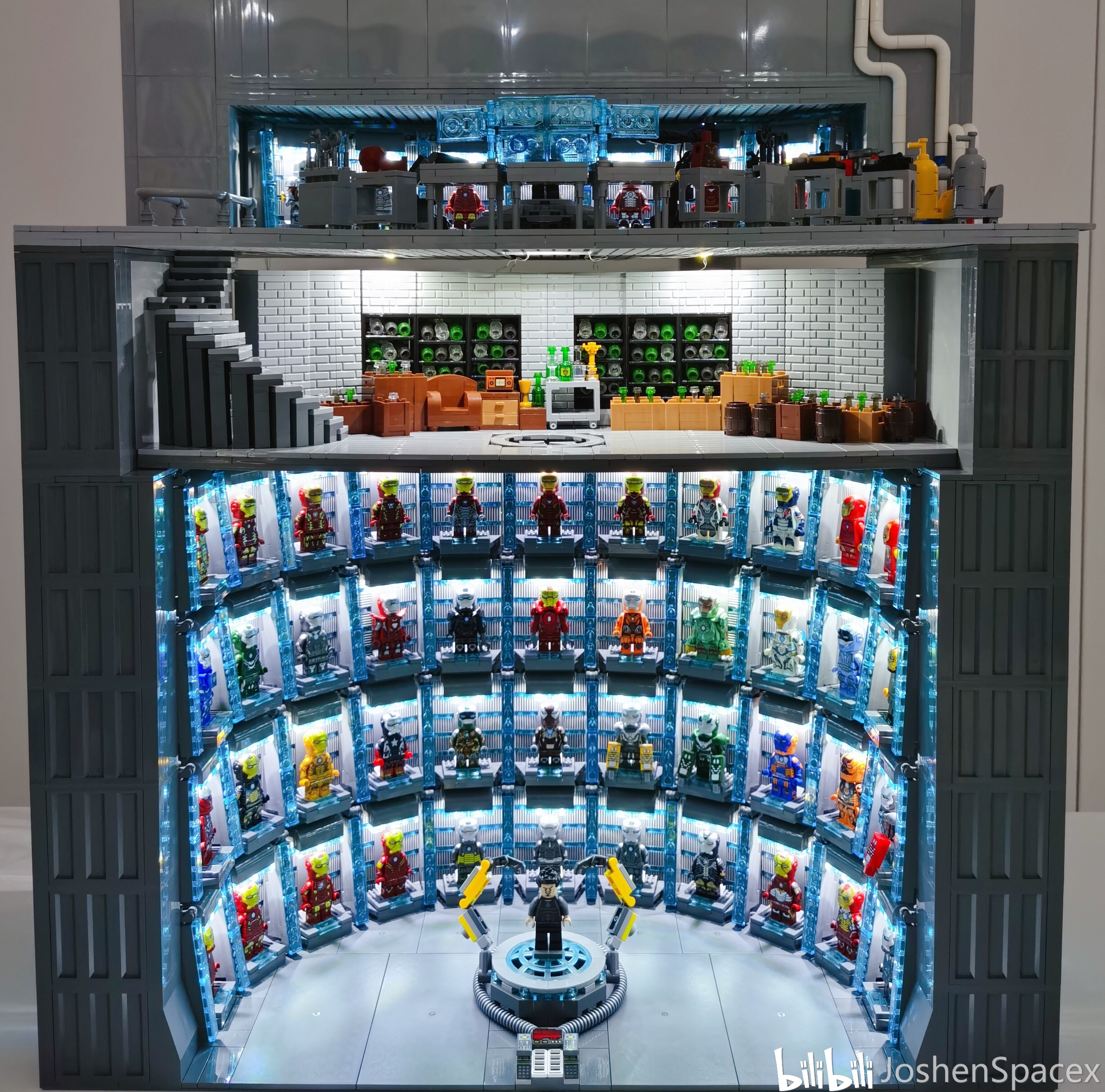 lego moc 钢铁侠 自由之城