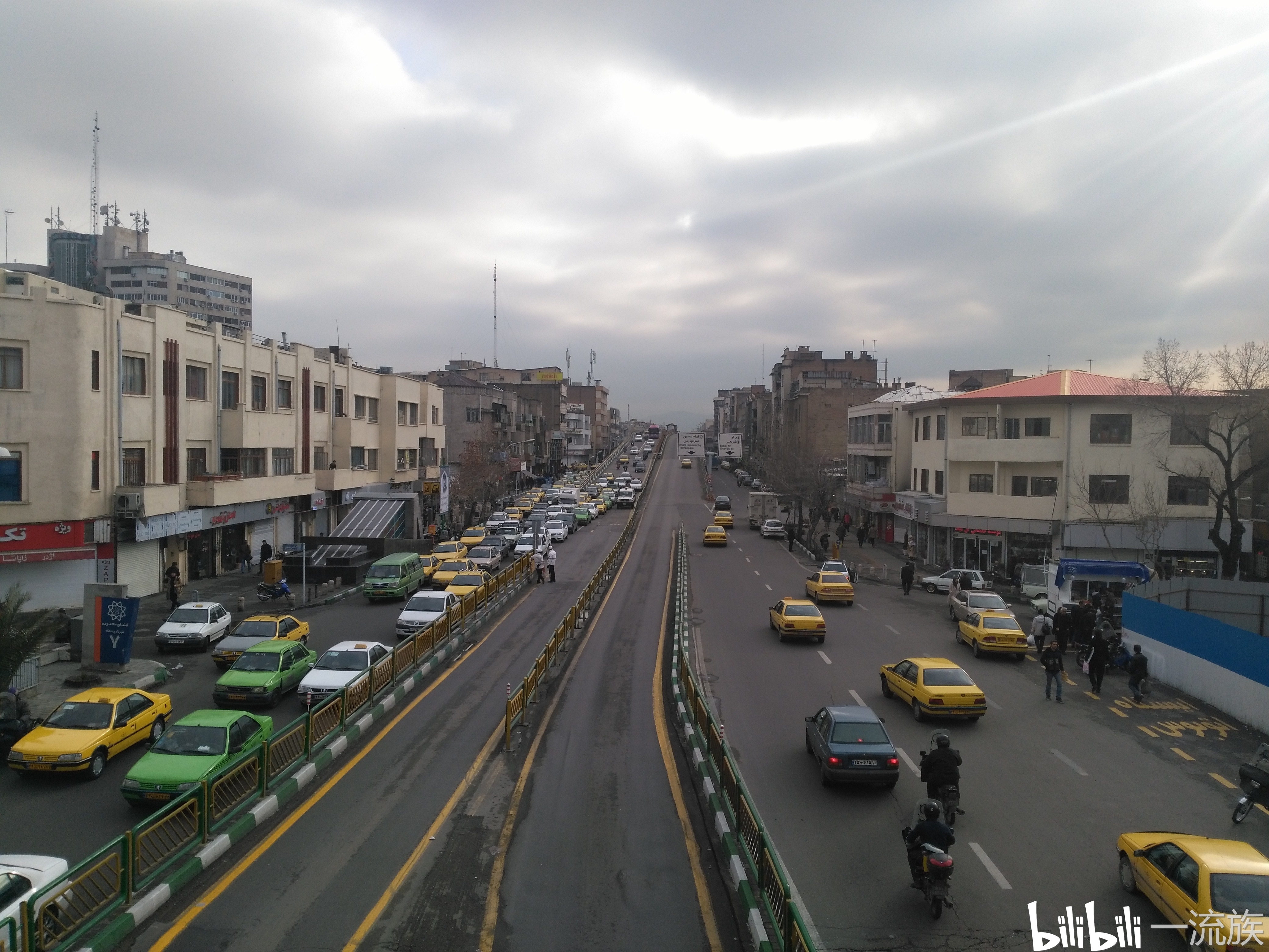 德黑兰的街头