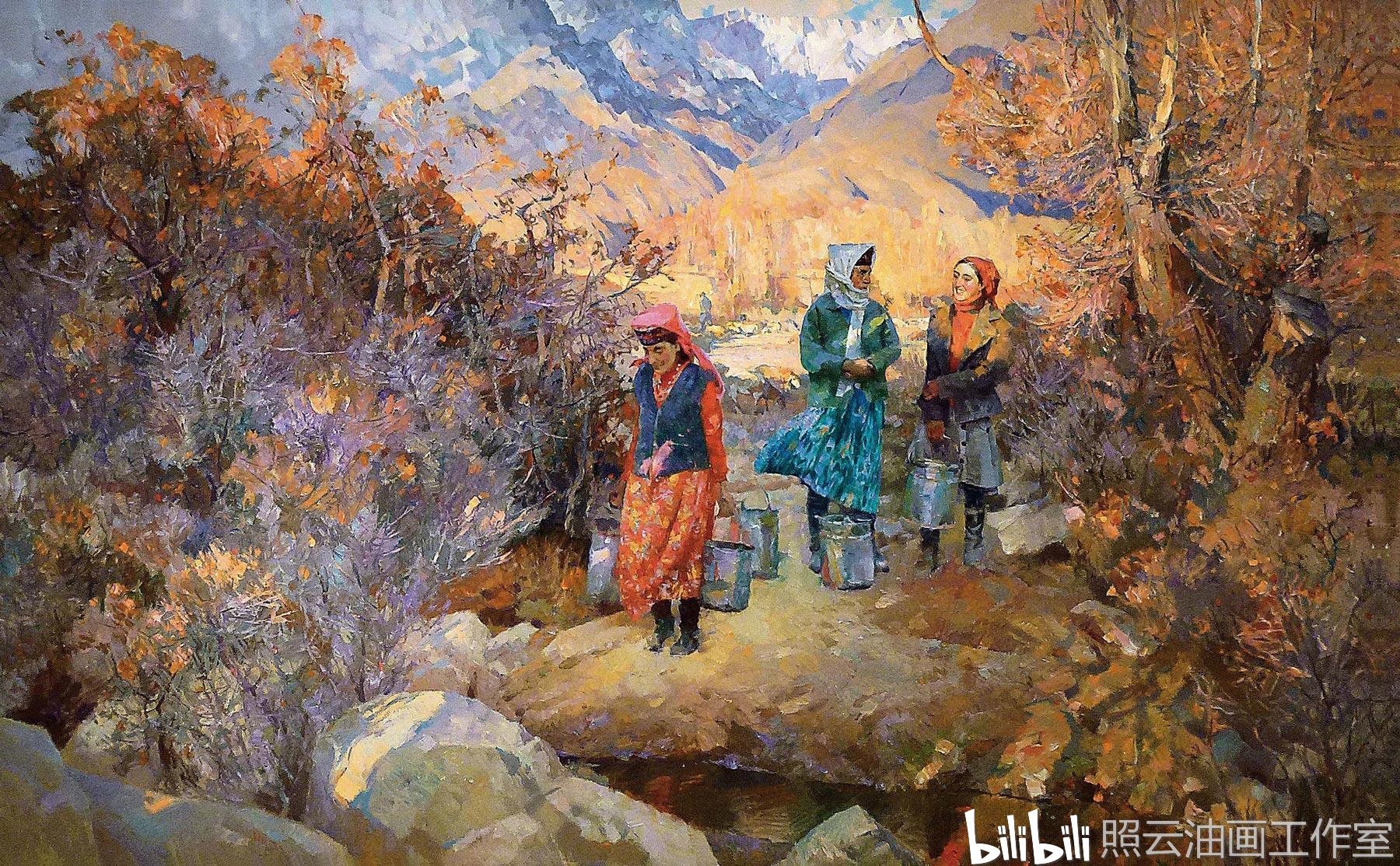 油画家画新疆——新疆题材油画作品欣赏