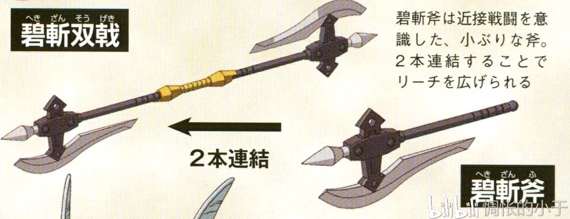 武器:碧斩斧