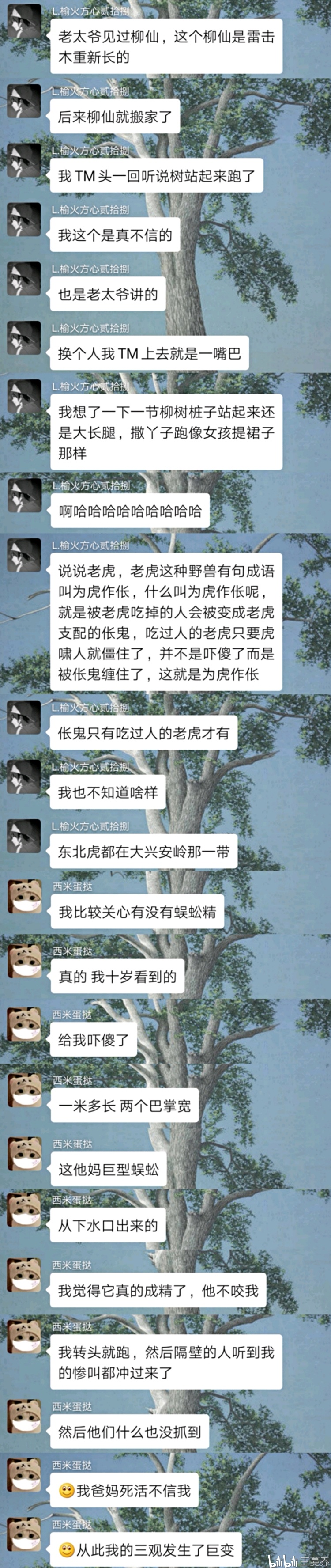 灵异事件群聊天记录合集176