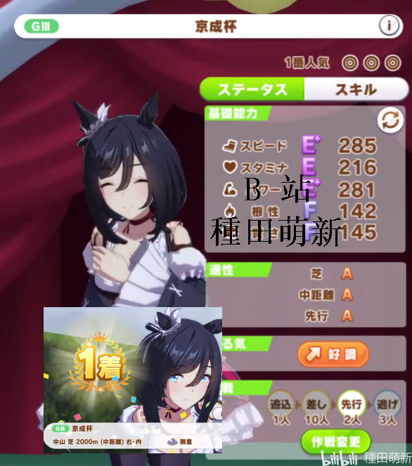 赛马娘:【闪耀荣进】萌新育成图解