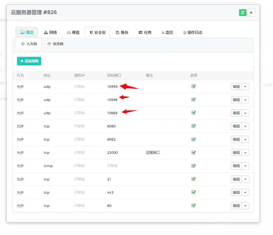 如何查看每个云服务器备份的大小？  第1张