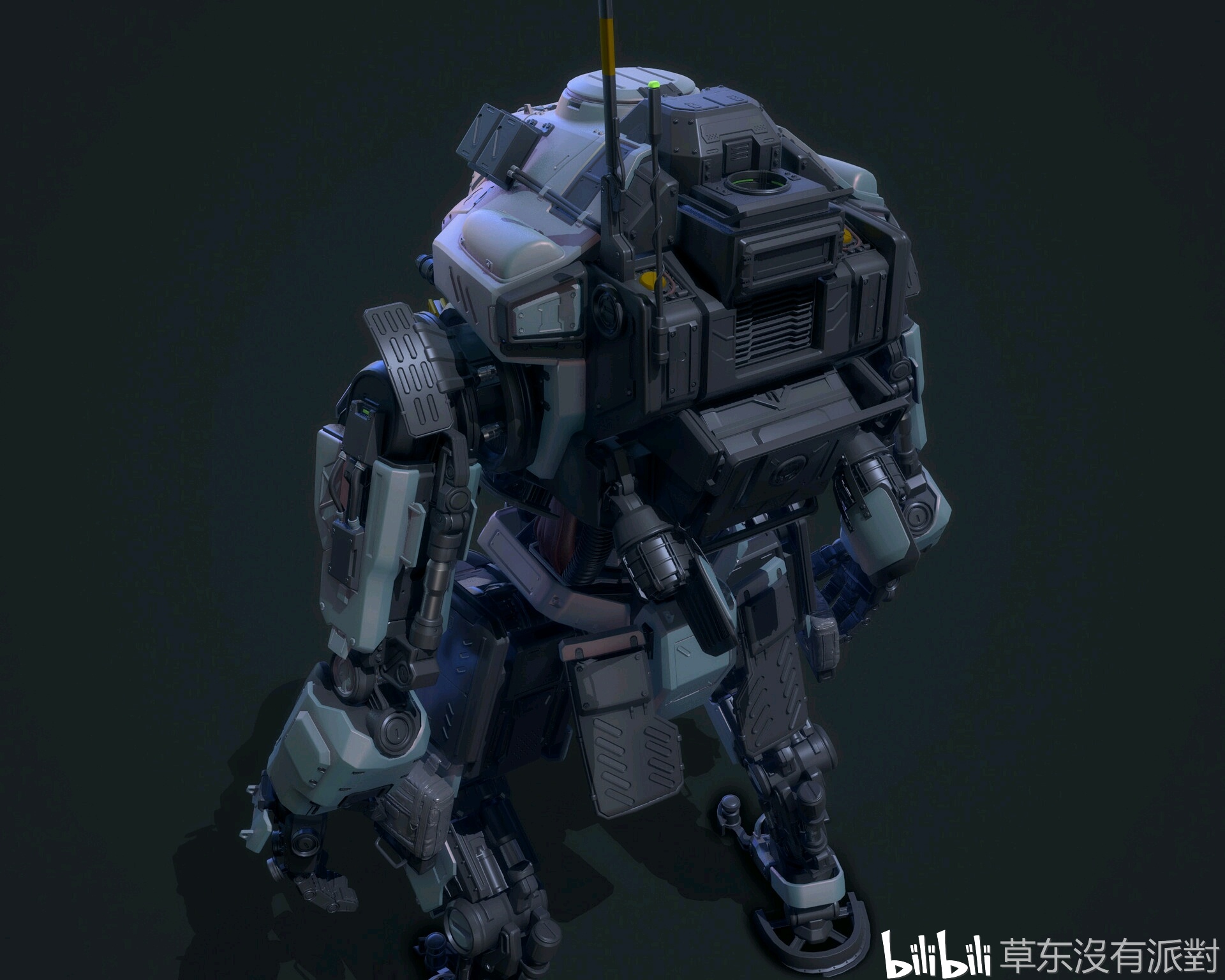 【泰坦陨落】设定图集机甲载具篇