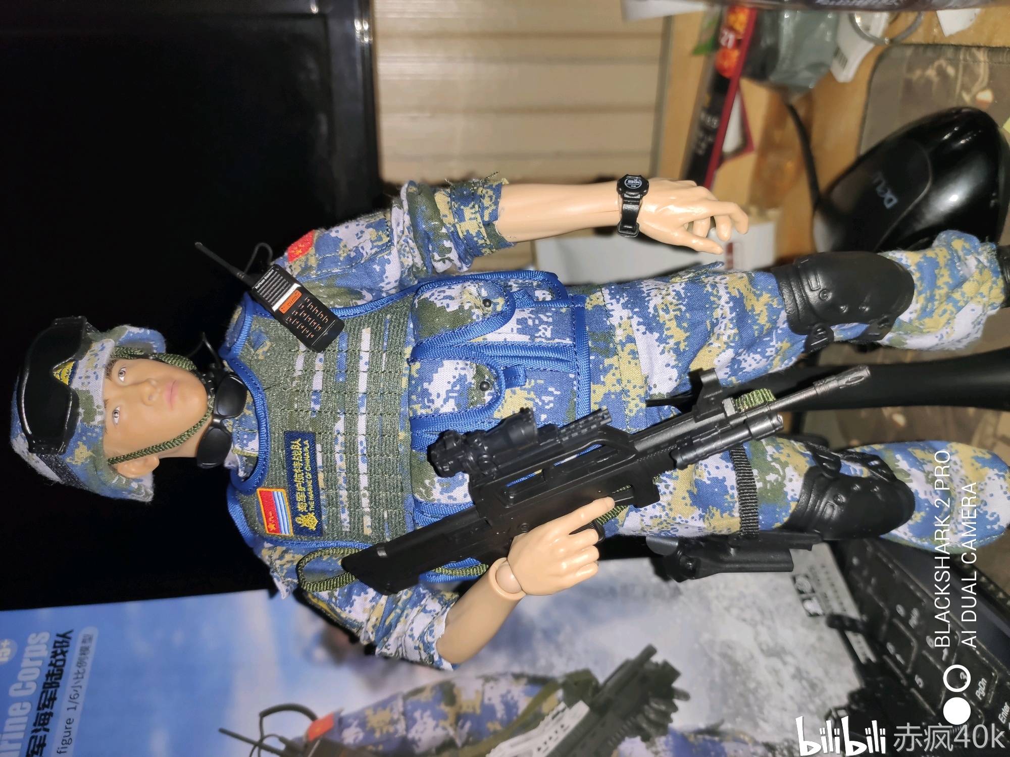 兴趣 模型手办 和平使命1/6兵人 人民解放军海军陆战队