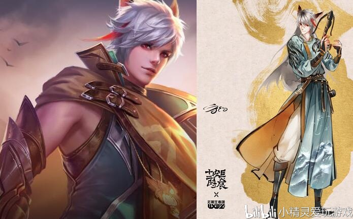 王者荣耀:当男神团穿上了古装,李白太帅气,百里守约有点像女生