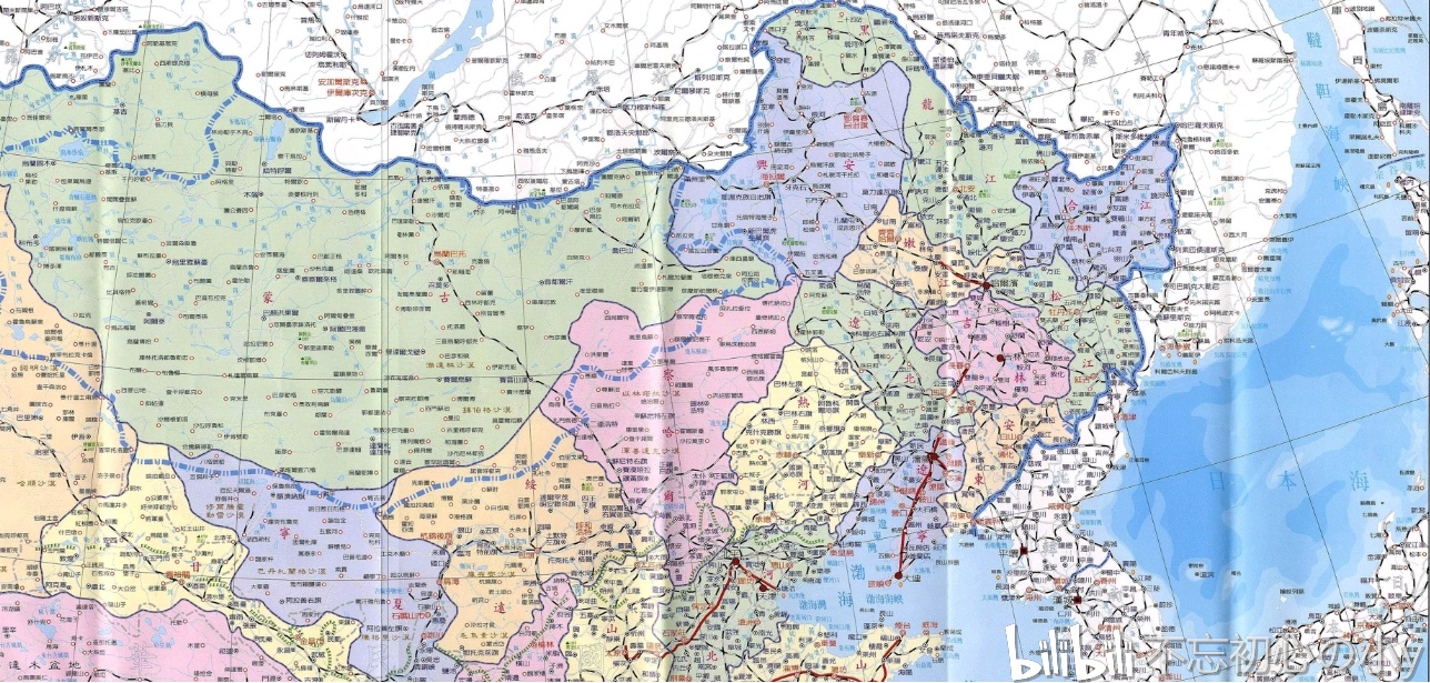 几十年前的中国大地地图图片
