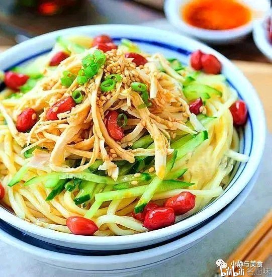美食美味凉皮凉面制作简单好吃不忘