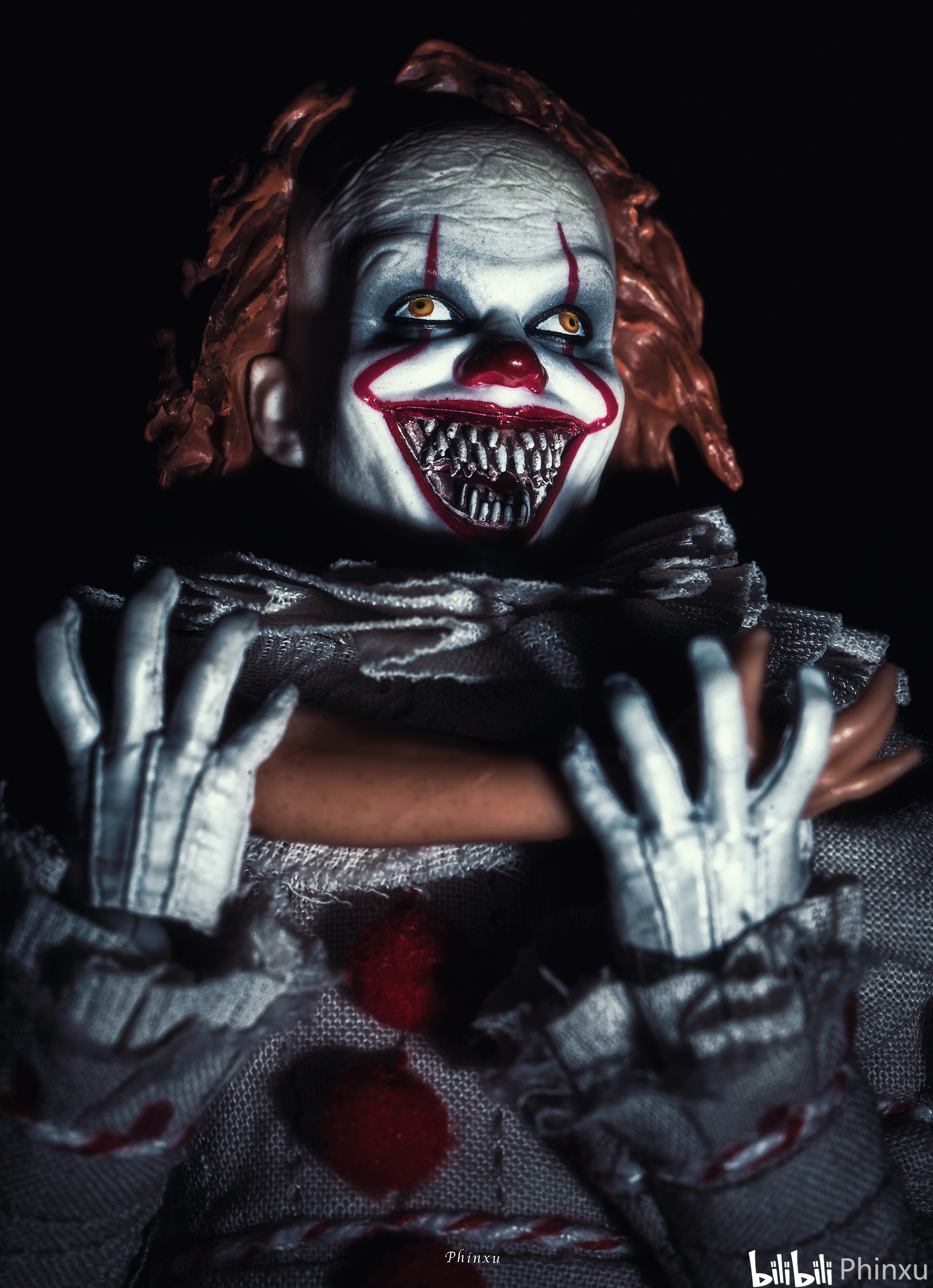 mezco小丑回魂pennywise简拍