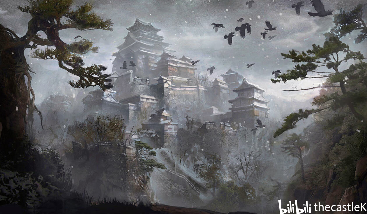 只狼官方艺术设定集 世界