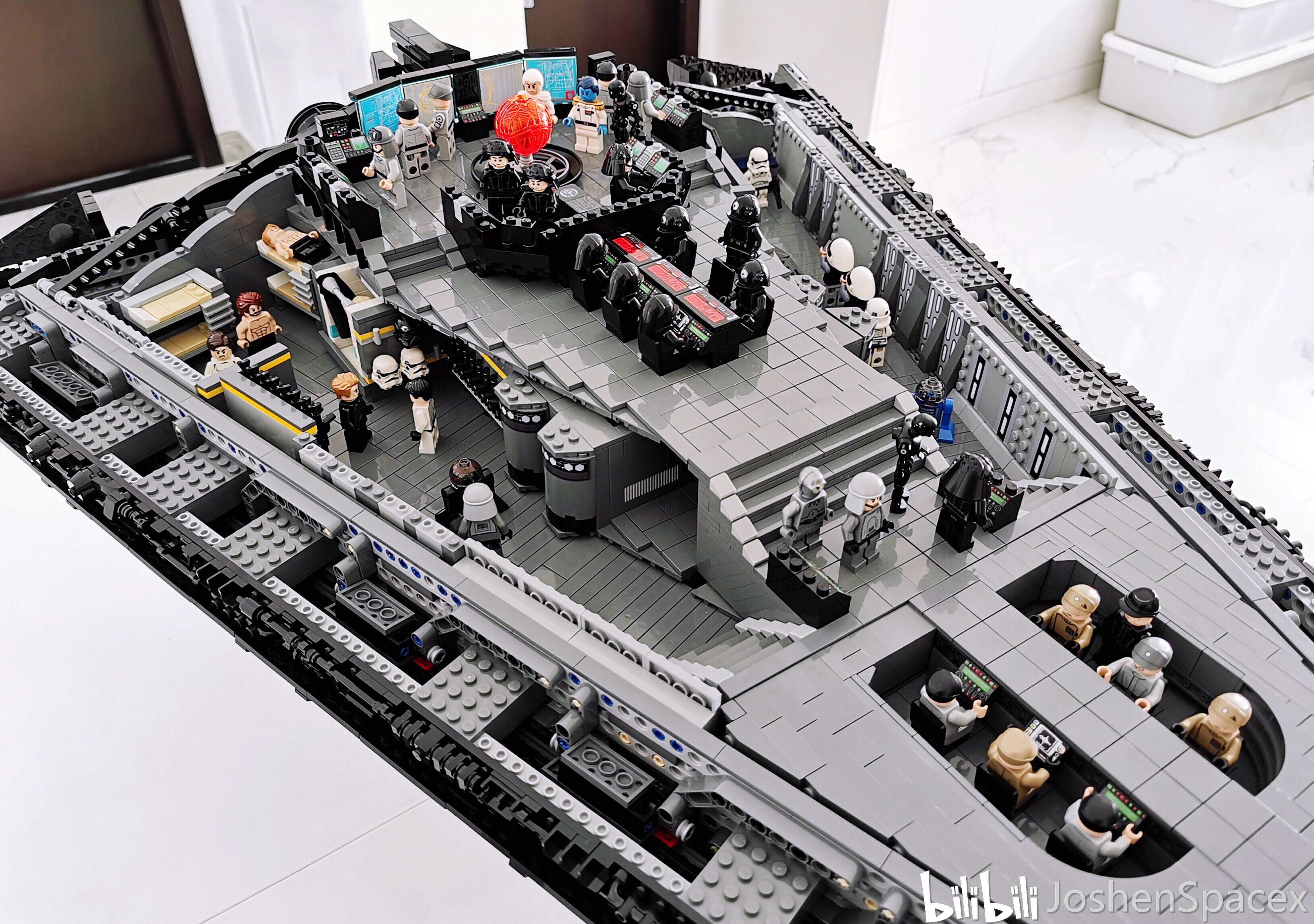 lego moc 星球大战 日蚀级超级歼星舰