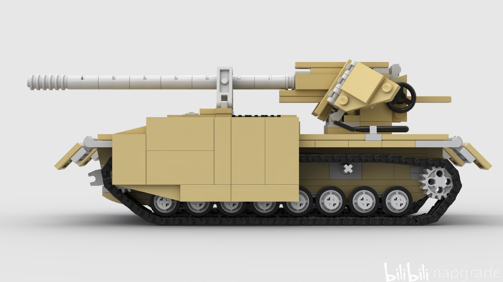 【乐高moc】四号武器运载车