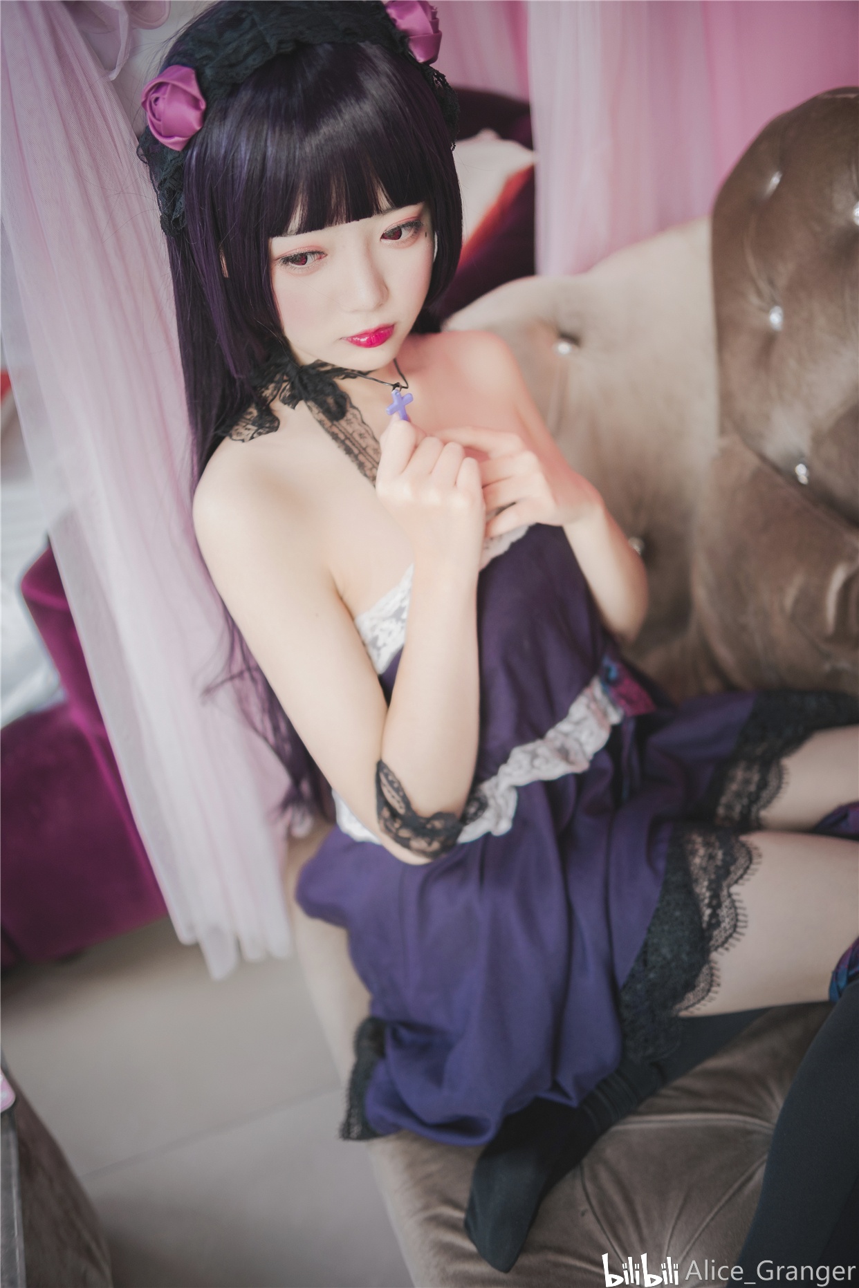 cosplay【小妹妹～黑长直