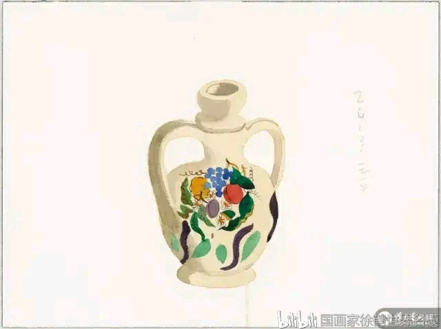 当代国画家徐鹤推荐～王玉平水彩静物插画集锦