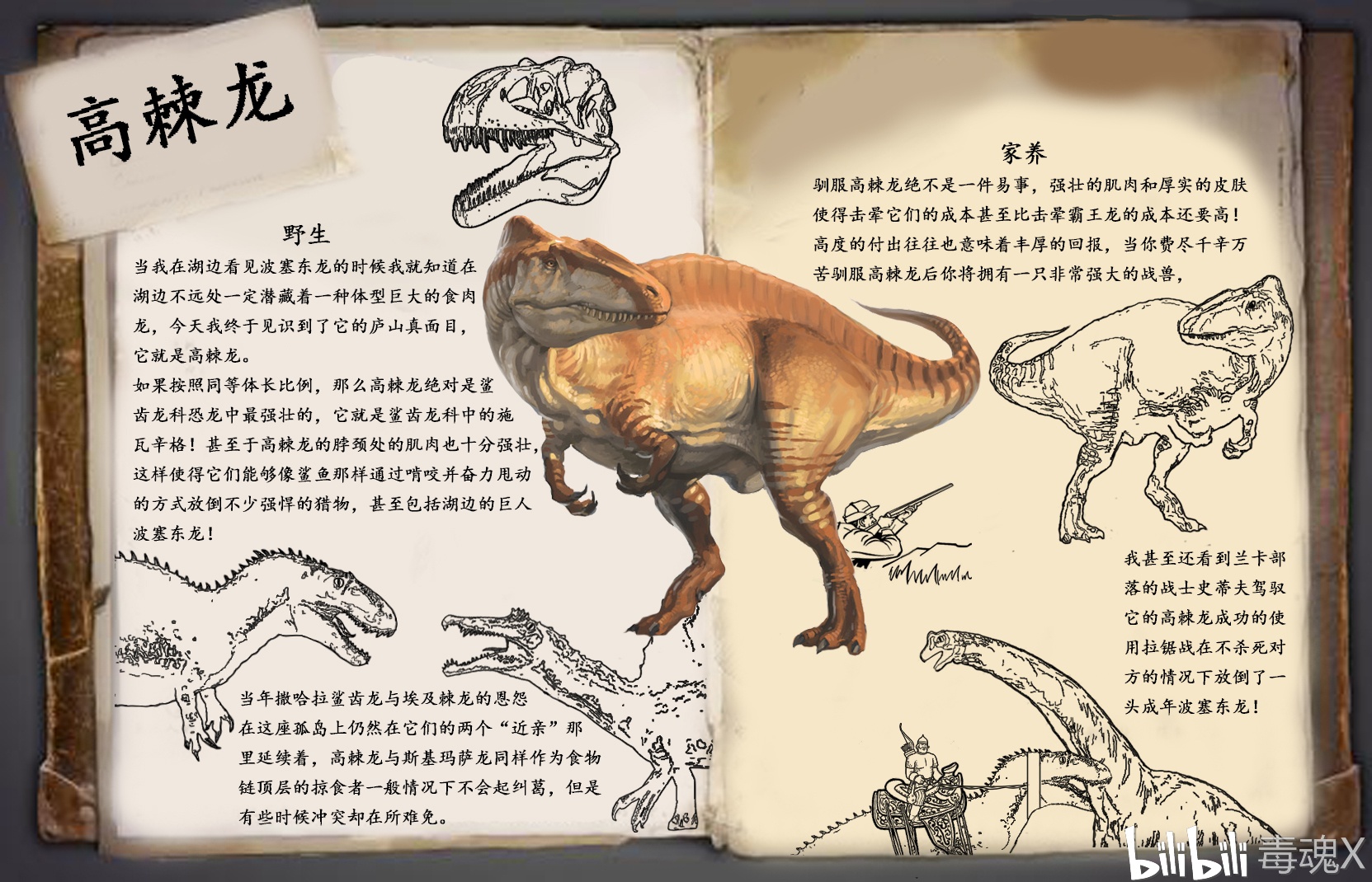 方舟自创生物:高棘龙
