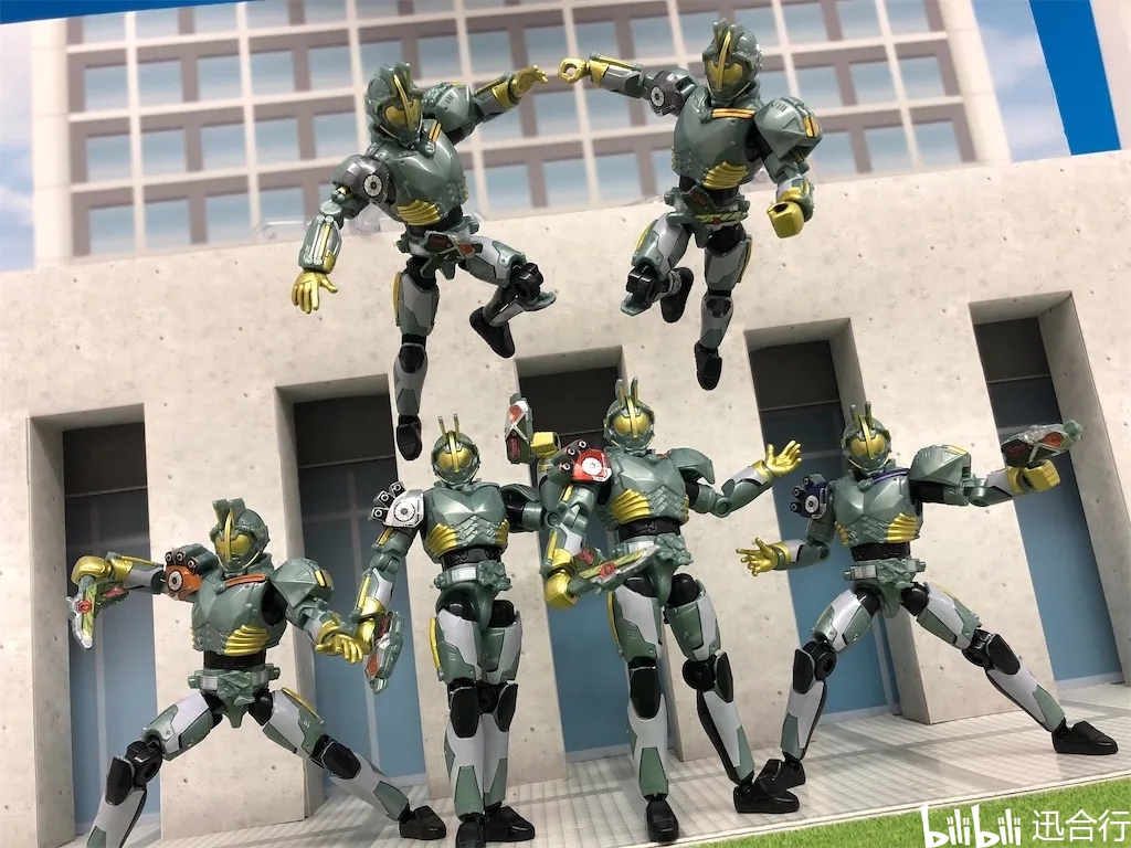 《假面骑士零一》剧场版情报:假面骑士亚巴顿,量产反派食玩展示