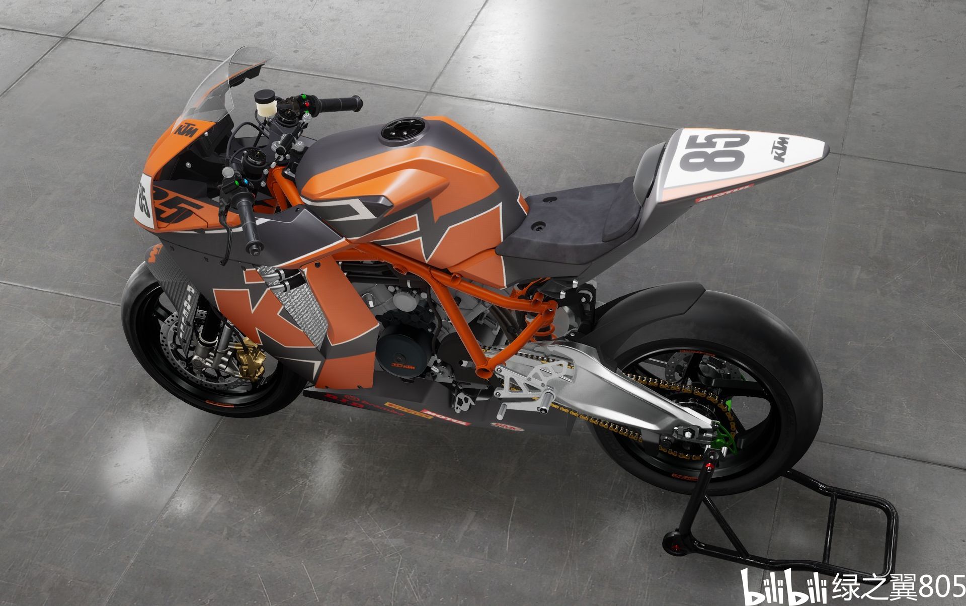 KTM 1190 RC8R 2014 改装竞速 哔哩哔哩