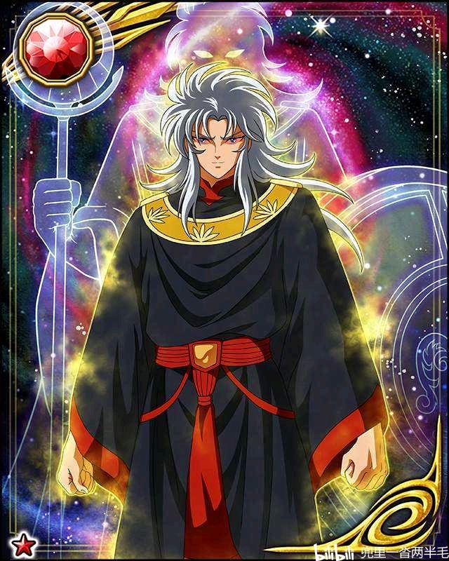 圣斗士星矢角色主题图片-黄金圣斗士双子座-撒加