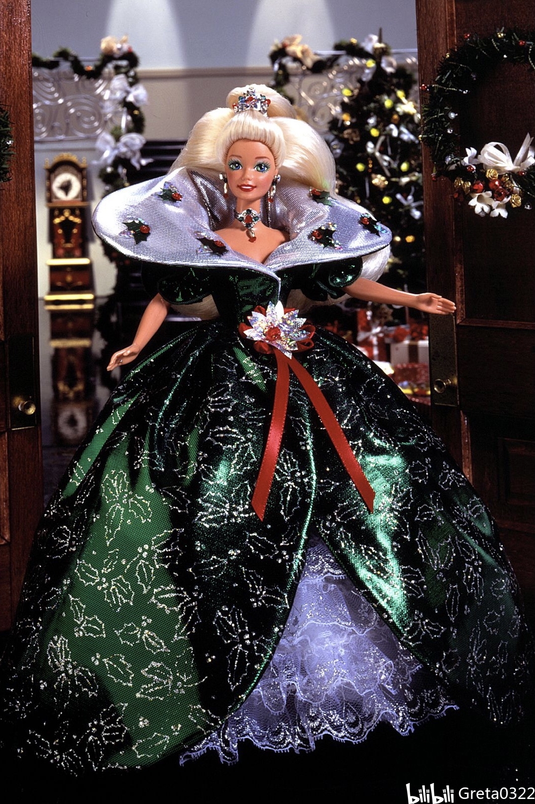 happy holidays barbie doll 1988～1998