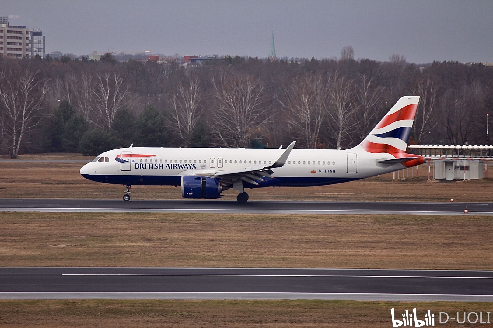 英国航空公司a320-251n 2020年2詣2日摄于柏林泰格尔国际机场