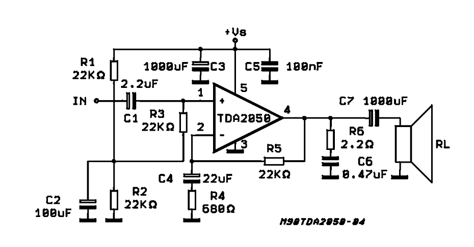 各芯片的应用电路图: ns4159 mix2018a: tda2030: 双电源: tda2050